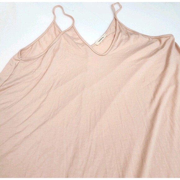 In Love Blush Pink Boho Festival Fairy Beach Maxi Dress Pockets Women SZ Large - Picture 15 of 15